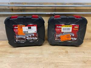 lot 88 image: HUSKY Lot of Two- 38 in. Drive Master Bit Socket Sets (37-Piece)