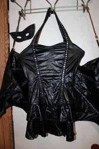 lot 26 image: KISS Sexy Black Bat Costume