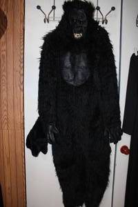 lot 55 image: Realistic Gorilla Costume
