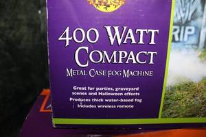 lot 40 image: Pair of 400 Watt Fogger Machines