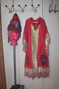 lot 63 image: Tribal Dress & Hat