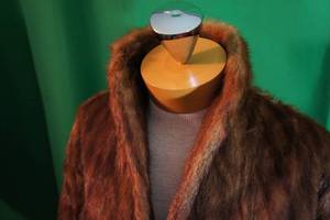 lot 82 image: Absolutely Ageless Clearfield Furs Dark Mink Shawl