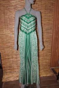 lot 57 image: Fredricks of Hollywood Wide Leg Halter Jumpsuit Sz M