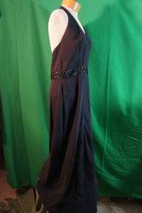 lot 30 image: Sophisticated Long Black Halter Neck Formal by Jim Hjelm