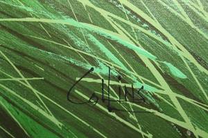 lot 66 image: Refreshing Floral Original Oil on Canvas by Collins