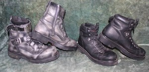 lot 195 image: 2 Pair of Mens Harley Davidson Boots, Sz 11 12