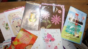 lot 156 image: Hundreds of Greeting Cards, Most With No Envelopes