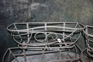 lot 220 image: Four Wrought Iron with Rubberized Coating Window Boxes