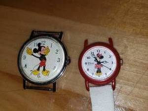 Collectible Mickey & Minnie Mouse Watch Faces