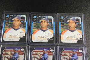 lot 23 image: Nelson Cruz Rookie Card Lot  6 Cards