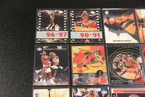 lot 28 image: Michael Jordan Basketball Card Lot  16 Cards
