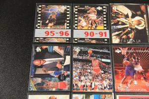 lot 29 image: Michael Jordan Basketball Card Lot  16 Cards