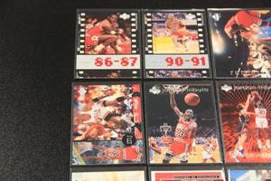 lot 30 image: Michael Jordan Basketball Card Lot  16 Cards