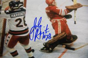 lot 46 image: John Harrington Team USA 8x10 Photo Autograph