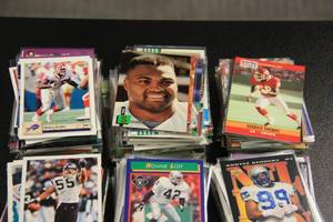 lot 56 image: Defensive Hall of Fame and Star Football Card Lot