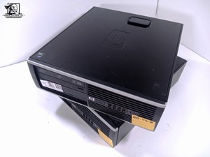 lot 073 image: Two HP Compaq 6005 Pro Small Form Factor PCs (WORKS)