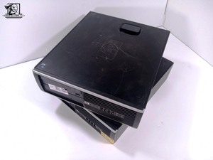 lot 088 image: Two HP Compaq 6005 Pro Small Form Factor PCs (WORKS)
