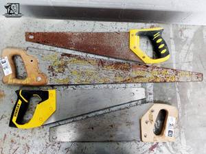 lot 163 image: 4 Hand Saws