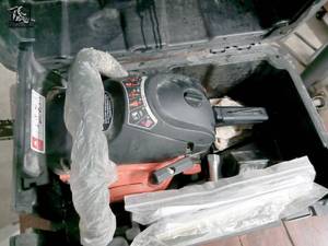 lot 146 image: Rebel 16 in. 42 cc 2-Cycle Gas Chainsaw with Automatic Chain Oiler and Heavy-Duty Carry Case Included