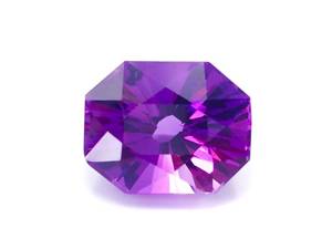 lot 25B image: 8.87 Carat High Grade Amethyst Custom Cut