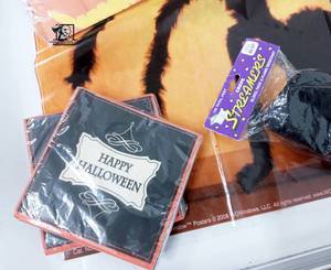 Assorted Halloween Party decorations
