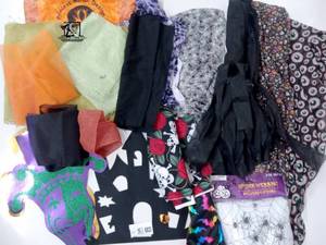 Halloween Fabric & Decorations