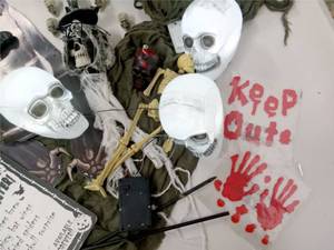 Spooky Skeleton Halloween decorations