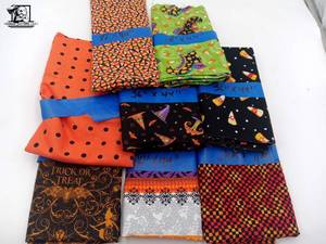 8 Halloween Themed Fabrics