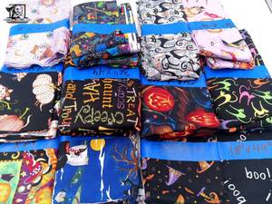6 Halloween Themed Fabrics