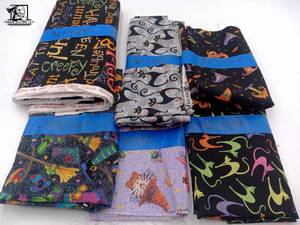 6 Halloween Themed Fabrics