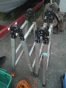 lot 2 image: Multi position ladder, heavy duty.
