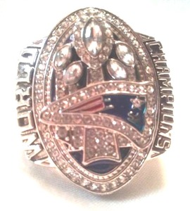 lot 44 image: New England Patriots Super Bowl Ring, Tom Brady