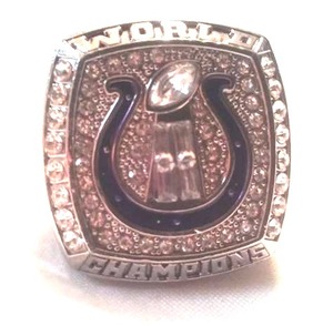 lot 47 image: Indianapolis Colts Super Bowl ring. , Peyton Manning,
