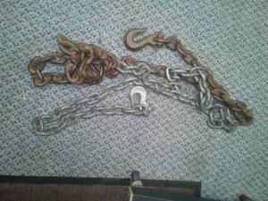 lot 81 image: 15 foot tow chain-