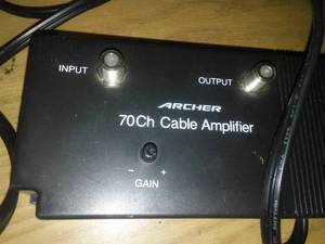 lot 85 image: Archer Cable Amplifier  working.