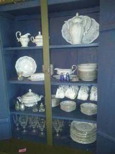 lot 201 image: 102 pc. Johann Haviland Bavarian China Set