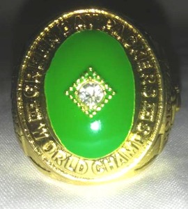 lot 174 image: Green Bay Packers Super Bowl Ring, Paul Hornung,
