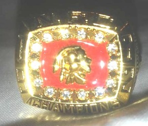 lot 181 image: 1972 Washington Redskins NFC Champions ring, George Allen