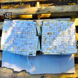 67 sheets of 12x12Commercial Grade Shell Back Splash Tile