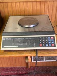 lot 1 image: NCI Weight Tronix 8230 Scale ($300 on Ebay)