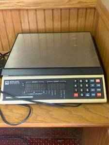 lot 2 image: NCI Weight Tronix 8230 Scale ($300 on Ebay)