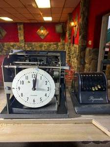lot 18 image: Paymaster Check Writer & Cincinnati Time Clock