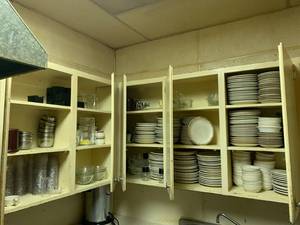 lot 35 image: Cupboards Full of Buffalo China Dishes