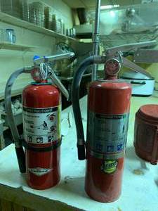 lot 37 image: Lot of 2 Fire Extinguishers
