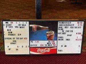 lot 52 image: Vintage Coca Cola Letter Board 22 x 48