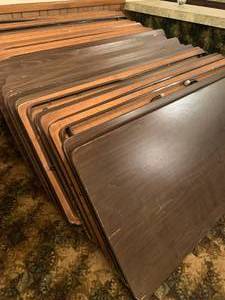 lot 55 image: Lot of 12 Folding Tables 30 x 72