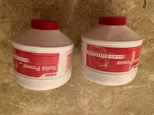 lot 61 image: Lot of 2 Ecolab Solid Power (They sell for $45 each on Ebay)