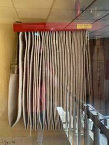 lot 89 image: WD Allen Vintage Fire Hose with Brass Fittings