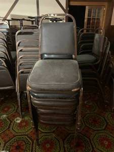 lot 74 image: Lot of 20 Stackable Chairs (pick your 20)