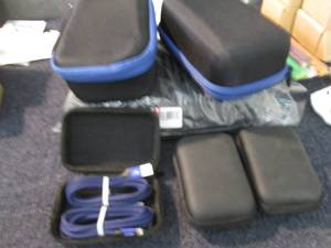 lot 85 image: 3 - 2pr Lightning Chargers, 3 Zip C...